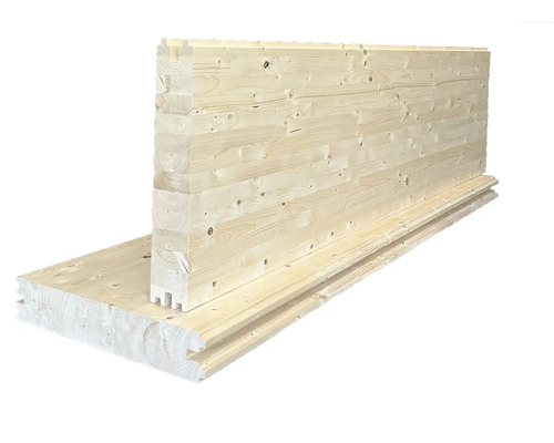 Brettschichtholz zur Verwendung im Bauwesen