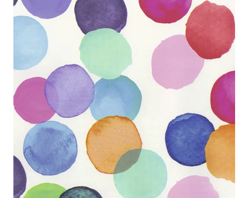 Muster mit Aquarellkreisen