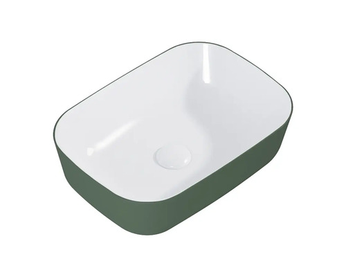 Rechteckiges Aufsatzwaschbecken für das Badezimmer