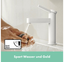 hansgrohe Waschtischarmatur FINORIS 110 COOLSTART weiß matt 76024700