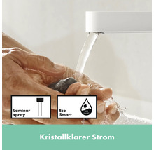 hansgrohe Waschtischarmatur FINORIS 110 COOLSTART weiß matt 76024700