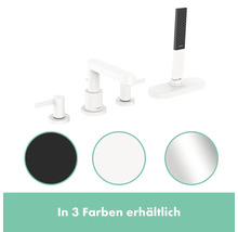 hansgrohe Wannenrandarmatur FINORIS weiß matt 76444700