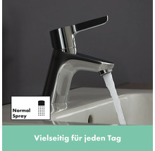 hansgrohe Waschtischarmatur WATERFORMS chrom 31559000