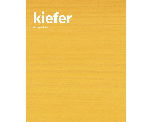 Kiefernholz mit matter Oberfläche