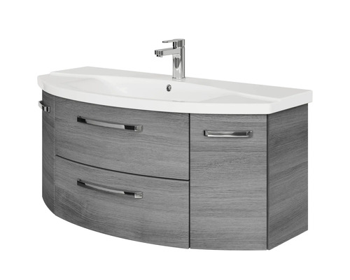 Waschtisch mit zwei Schubladen und einem Waschbecken