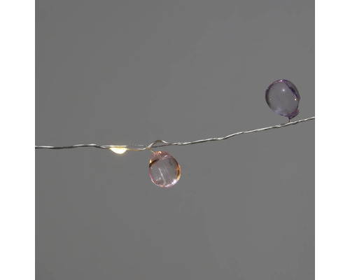 Lichterkette mit Perlen