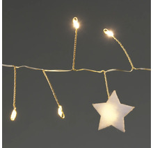 Lichterkette mit Sternen und Leuchtdioden