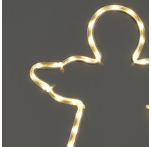 Dekorative Lichterkette in Form einer Figur.
