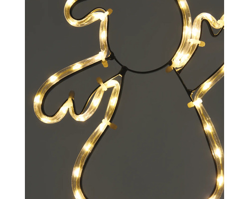 LED Lichtschlauch Engel Umriss