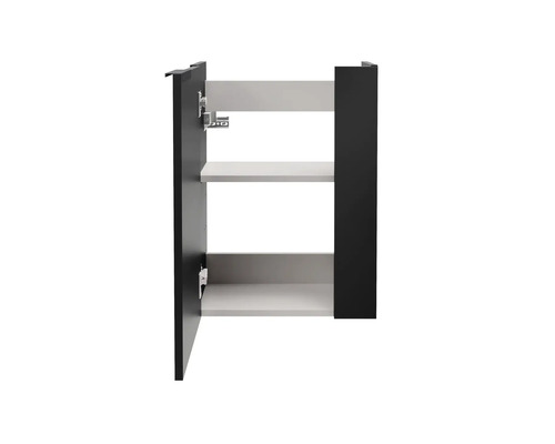 Offener Waschbeckenunterschrank mit zwei Einlegeböden