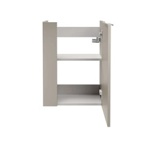 Waschtischunterschrank FACKELMANN SBC rechts BxHxT 440 x 600 mm x 243 mm Frontfarbe cubanit grey matt 86070