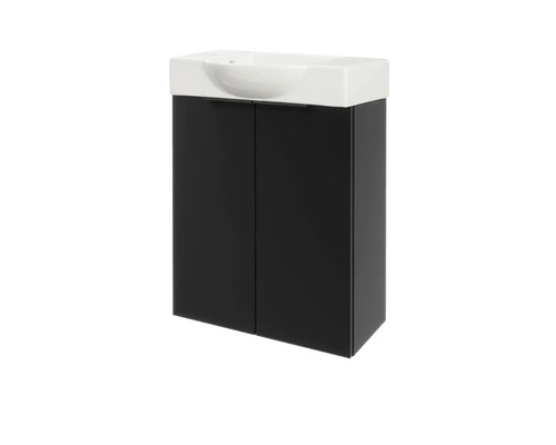 Waschtisch mit Unterschrank und zwei Türen