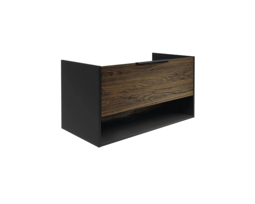 Waschtischunterschrank mit Schublade und offenem Fach