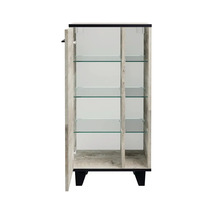 Midischrank FACKELMANN TE-A BxHxT 470 x 942 mm x 320 mm Frontfarbe eiche natur matt 85927