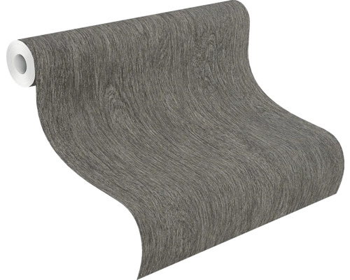 Tapetenrolle mit Holzmaserung
