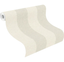 Vliestapete 600742 Schöner Wohnen Streifen beige