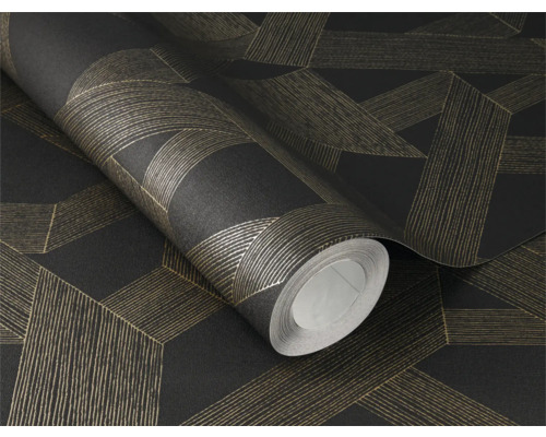 Tapetenrolle mit geometrischem Muster