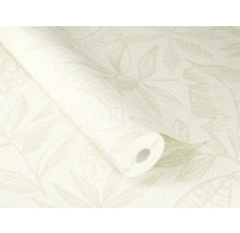Vliestapete 600568 Schöner Wohnen Blätter creme