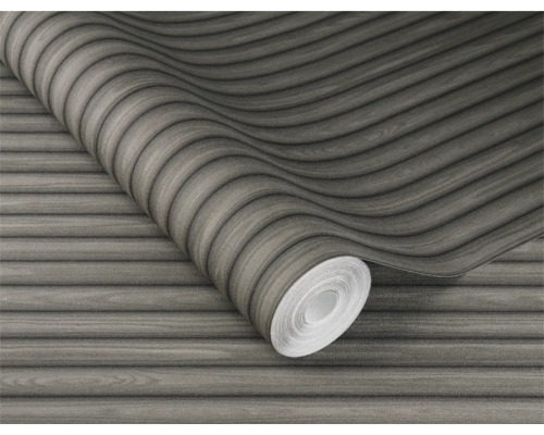 Tapete mit Holzpaneeloptik