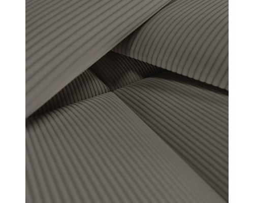 Nahaufnahme von geripptem Möbelstoff