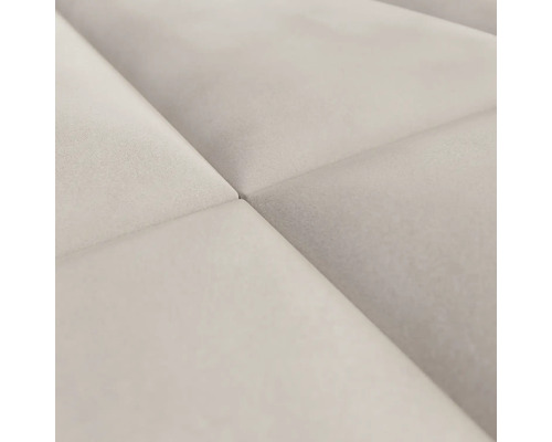 Nahaufnahme eines gepolsterten Wandpaneels