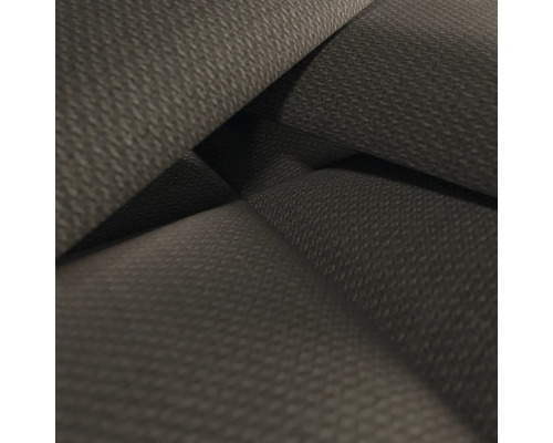 Nahaufnahme von grauem Bezugsstoff mit Textur