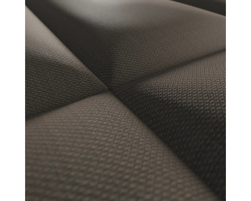 Nahaufnahme von strukturierten Wandpaneelen