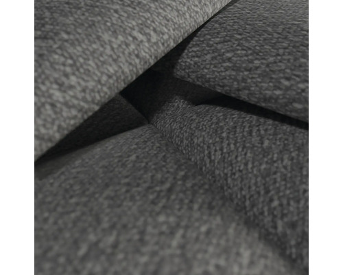 Nahaufnahme von grauem Möbelstoff