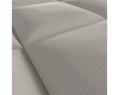 Nahaufnahme einer gesteppten Polsterung