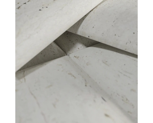 Nahaufnahme von Paneelen aus hellem Kork