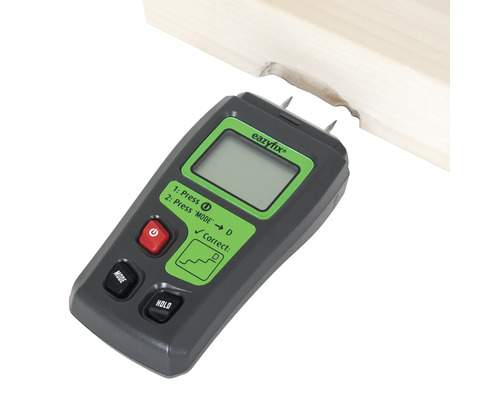 Feuchtigkeitsmesser mit Holz