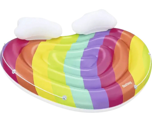 Aufblasbare Regenbogeninsel mit Wolkenkissen von Bestway