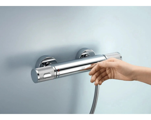 Aufputz-Thermostatarmatur mit Handbedienung