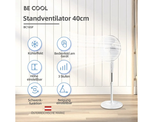 Standventilator, 40 cm Durchmesser