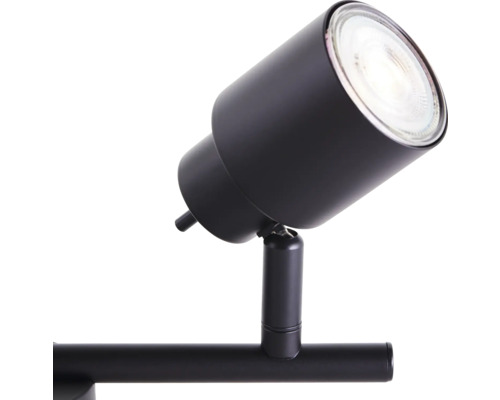 Schwarzer Schienenstrahler