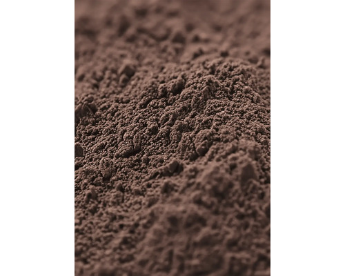 Nahaufnahme von Erdpigmentpulver