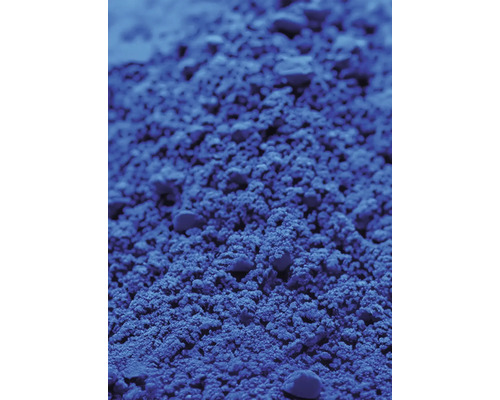 Blaues Farbpigment in Pulverform
