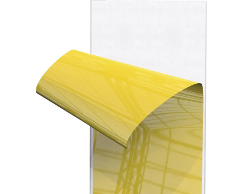 Gelbe Schutzfolie für Oberflächen