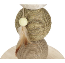 Kratzmöbel Designed by Lotte Kratzbälle Elio 34 x 47,5 cm Sisal, Holz