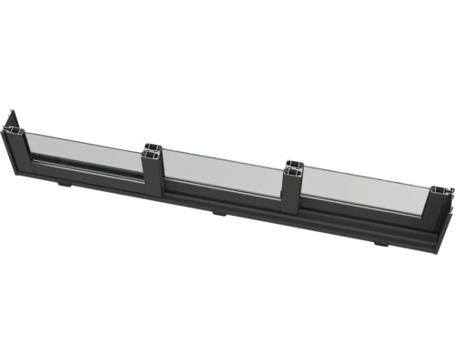 Schiebetür mit Rahmen und Glaseinsatz