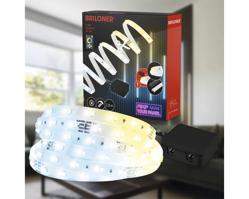 Briloner LED Streifen mit Transformator und Verpackung