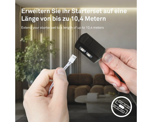 Verlängerungskabel für LED-Streifen bis 10,4 Meter