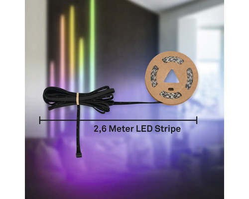 2,6 Meter LED Stripe auf Rolle