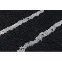 Schmutzmatte Dirty Dog Türmatte Pfote90 x 66 cm schwarz Mikrofaser, Microfaser