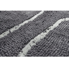 Schmutzmatte Dirty Dog Türmatte Knochen90 x 66 cm grau Mikrofaser, Microfaser