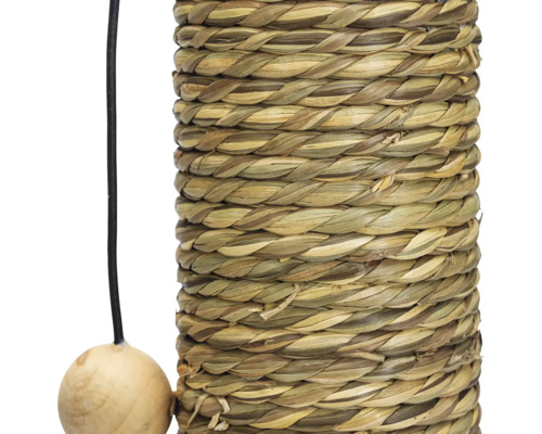 Kratzsäule für Katzen mit Sisal und Spielzeug