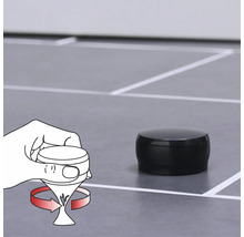 Türstopper Wagner EH 5224 selbstklebend schwarz Ø 45x25 mm 1 Stück