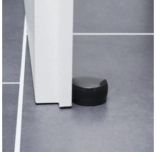 Türstopper Wagner EH 5224 selbstklebend schwarz Ø 45x25 mm 1 Stück