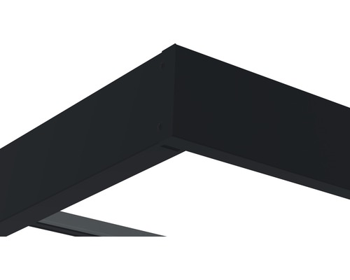 Detailansicht einer Terrassenüberdachungsecke