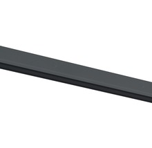 PALRAM-Canopia Rechteckvordach Sophia klar 2150x950x170 mm Alu Pulverbeschichte grau RAL 7016